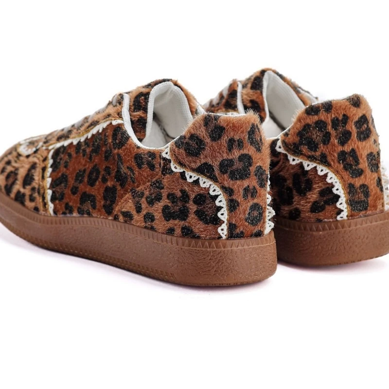 AIYUQI 2025 New Women's sneakers Shoes Non-slip Flats Dexun Women Shoes Large Size Casual Leopard Print female Shoes - Image 3