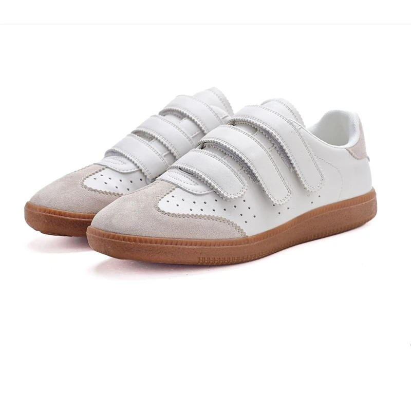 AIYUQI 2025 new women's sneakers shoes Non-slip flats Dexun women shoes Large-size Velcro casual shoes for students female shoes