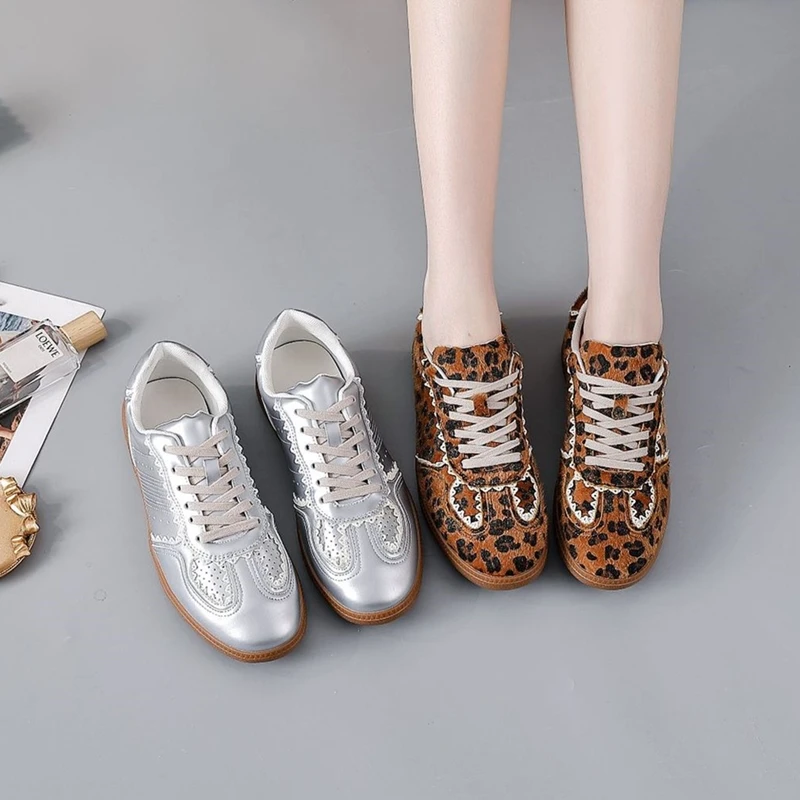 AIYUQI 2025 New Women's sneakers Shoes Non-slip Flats Dexun Women Shoes Large Size Casual Leopard Print female Shoes - Image 6